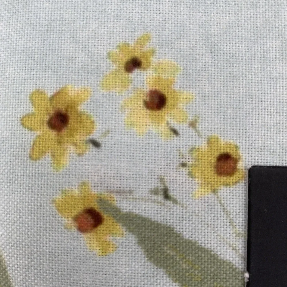 Tahari Tablecloth 60x84 Sunflower Dragonfly Green Yellow Blue Summer Spring